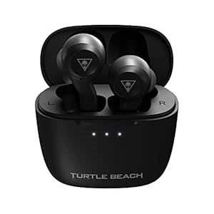 Turtle Beach Scout Air True Wireless Earbuds for Mobile Gaming with Dual-Microphones and Bluetooth 5.1, for Nintendo Switch, Windows, 7, 8.1, 10, 11, Mac, iPad, and iPhone – Black