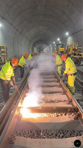Mountain to Railway Epic Tunnel Construction Timelapse!