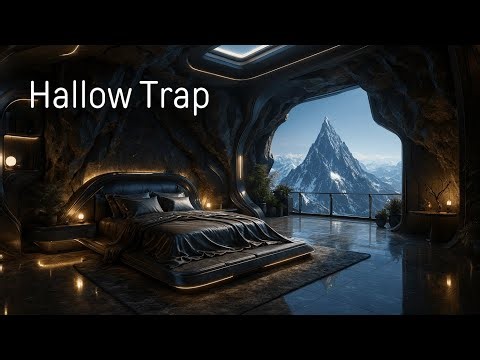 Hallow Trap | Sleepy Creeping Sci-fi Trap Music + Wind ASMR for Relaxation | Pure Peace Playlist
