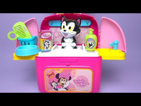 Disney Minnie Mouse Pet Salon Set Satisfying with Unboxing Compilation Toys ASMR #559