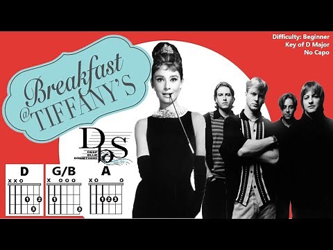 How to Play "BREAKFAST AT TIFFANY'S" by Deep Blue Something (No Capo) | Beginner Guitar Play-Along