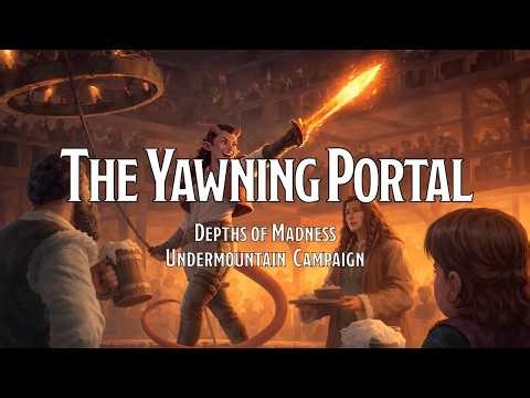 The Yawning Portal | Waterdeep - Undermountain Exploration Music | D&D/TTRPG | 1 Hour