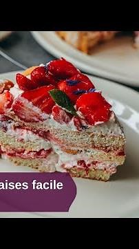 Recette de la charlotte aux fraises facile sans gélatine - Pourdebon