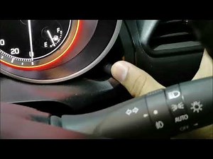 Suzuki Swift GLX Speedometer Settings