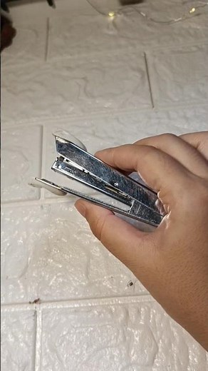 Staple A Paper Without Stapler
