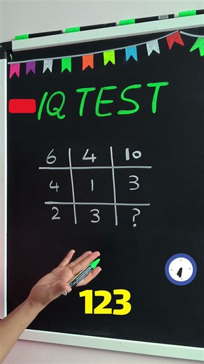 can't crack it ? your IQ is below average😎 so easy #iqtest #maths