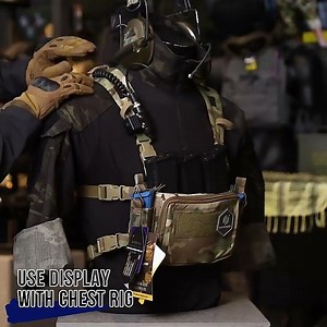 Tactical Molle Chest Strap Combat Flexible Harness