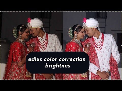 edius color correction brightness # edit gujarati