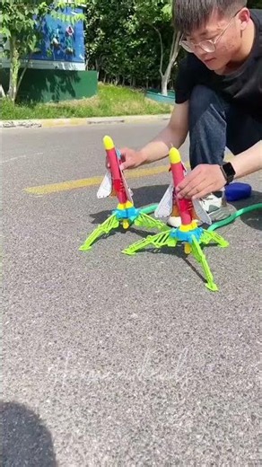 Kids Stomp Rocket Launcher – High Flying Outdoor Fun 🚀✨ #fungame #outdoortoys #funjump