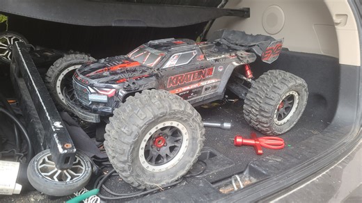 重上加重不知会怎样坏 arrma kraton 1/5 exb