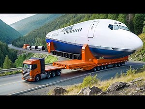 Extreme Dangerous Transport Skill Operations Oversize Truck | Biggest Heavy Equipment Machines #8