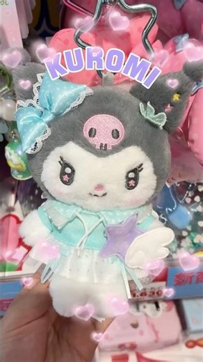 💖 Cute Sparkly Sanrio Plushies! ✨KUROMI💜MY MELODY🩷 #sanrio #kuromi #mymelody