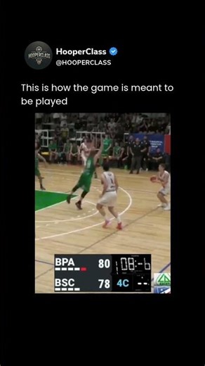 This is how the game is meant to be played