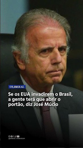 Se os EUA invadirem o Brasil, a gente terá que abrir o portão, diz José Múcio