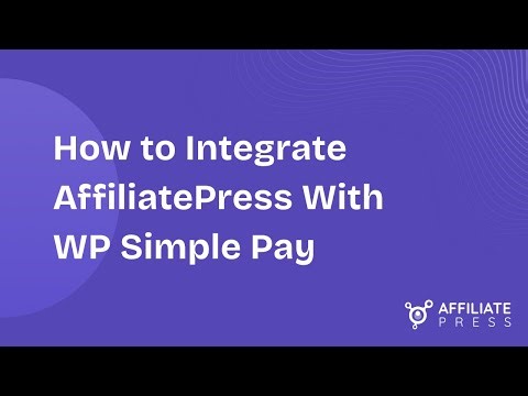 How to Integrate AffiliatePress With WP Simple Pay | Beginner-Friendly Guide