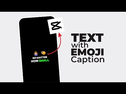 How to Add Emoji to Your Text Captions in CapCut with Just One Click!
