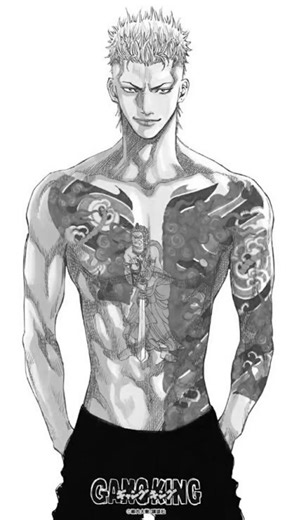 【実写化】 ギャングキング 和彫のジミー #crows #worst #不良 #ai実写化 #ギャングキング