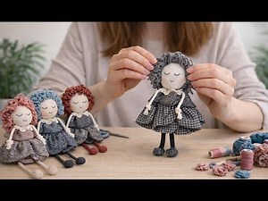 Easy Handmade Doll Tutorial | Beautiful Fabric Dolls