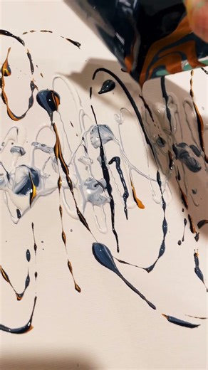 Acrylic Pouring Technique I Used for Beginners like me