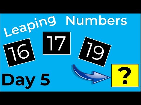 Day 5 - Leaping Numbers: Season 1