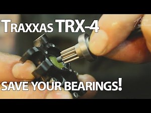 Try to save your TRX-4's bearings, before replacing them!