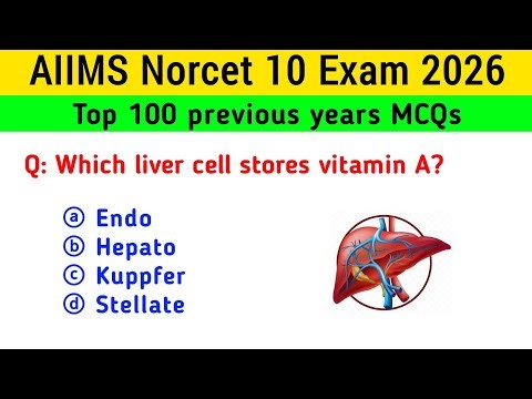 NORCET previous year question paper | NORCET preparation 2026 | Norcet MCQs | AIIMS Norcet Questions