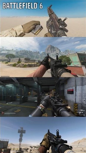 M4A1 in 4 DIFFERENT GAMES