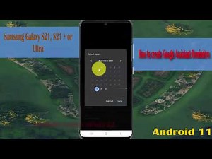 How to create Google Assistant Reminders in Samsung Galaxy S21/S21+/S21 Ultra