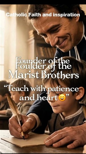 ST. MARCELLIN CHAMPAGNAT ✝️ THE SAINT WHO CHANGED LIVES THROUGH EDUCATION ❤️📚