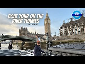 Boat Tour on the River Thames in London