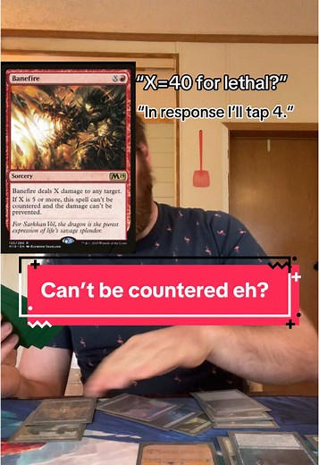 Magic: The Gathering Strategies for Uncounterable Moves