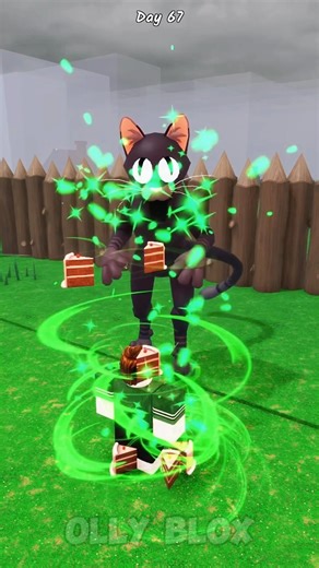 Cat Brings Food 💀 #roblox #99nightintheforest