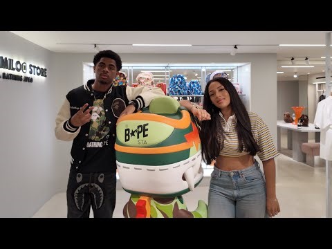 RAE & KAYDEN TAKE OVER THE BAPE STORE 🔥 (Behind the Scenes)