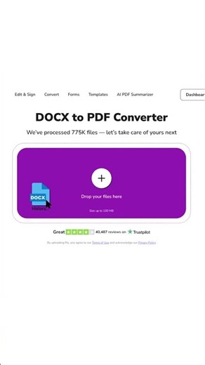 How to Convert DOCX to PDF & PDF to DOCX Easily #howto #pdfconverter #technology