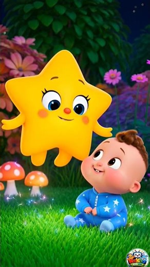 Twinkle Twinkle Little Star ⭐ | Magic Star Story | 3D Kids Cartoon Rhyme
