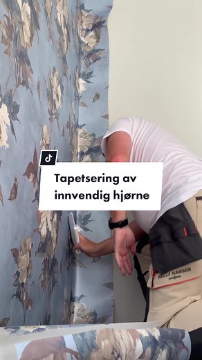 Tapetsering av innvendig hjørne: En enkel guide med Roar
