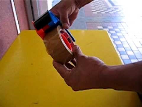 How to use a Tape Dispenser without handle?