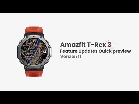 T-Rex 3 Version Update Quick Preview Version 11