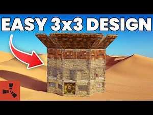 SIMPLEST 3x3 Rust Base - Trio/Quad Easy Design 2025