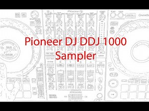 Pioneer DJ DDJ 1000 Sampler