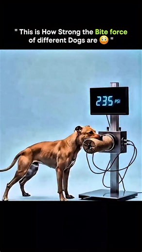 Hack The Void on Instagram: "Ever wondered just how powerful a dog’s bite can be? 🐶💥 Dogs may look cute, but their jaws are built for serious strength. From tiny terriers to massive mastiffs, bite force varies dramatically depending on size, skull structure, and jaw muscles. While a small dog may barely leave a mark, breeds like Rottweilers or Kangal dogs can exert hundreds of pounds of pressure per square inch—enough to crush bones. Scientists measure this using pressure sensors carefully pla