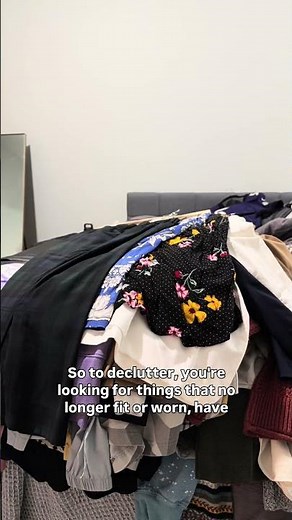 How to declutter your closet #declutterquickly