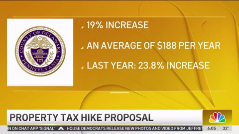 Delaware County officials propose another property tax increase