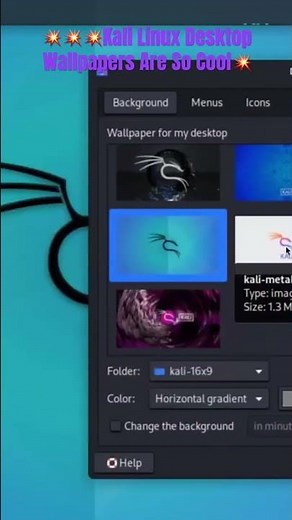 💥Kali Linux Desktop Wallpapers Are So Cool💥
