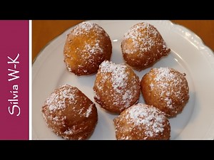Quark balls / hats / carnival pastries / carnival pastries