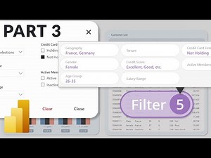 Build a Slicer Panel in Power BI Like a PRO - Part 3