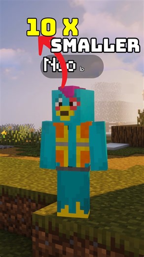 RS_GAMING | 10x Smaller Minecraft World | Instagram