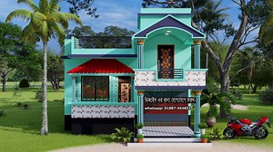 154K views · 3.7K reactions | কম খরচে লম্বা জমিতে ৩ বেডরুমের বাড়ির ডিজাইন। 3 bedroom house design। ২ বেডরুমের বাড়ির ডিজাইন #বাড়ি #House #bari #homedecor #home #বাড়ির_ডিজাইন #housedesign #barir_design #houseplan #PLAN #house #ঘর #newhouse | Civil Engineering All Solutions | Facebook