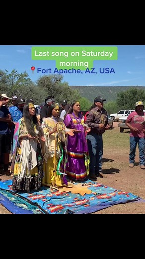 Apache Coming of Age Ceremony: Native American Sunrise Music