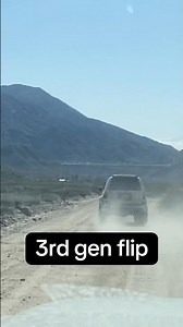 3rd Gen 4Runner Flip 😳😓 #toyota #4runner #3rdgen4runner